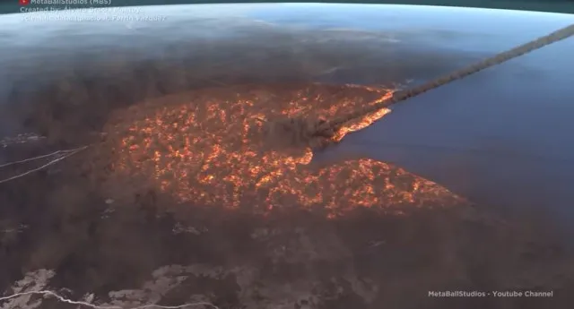 simulation reveals catastrophic impact of potential asteroid collision with 9953