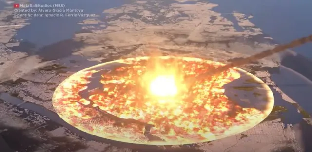 simulation reveals catastrophic impact of potential asteroid collision with 9955