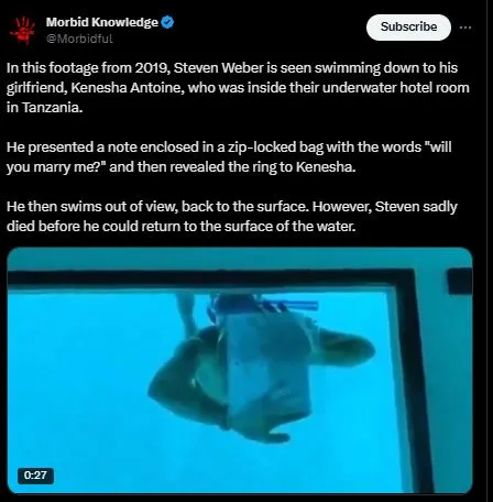 girlfriends emotional contribue to fiance who drowned after underwater pro 10271