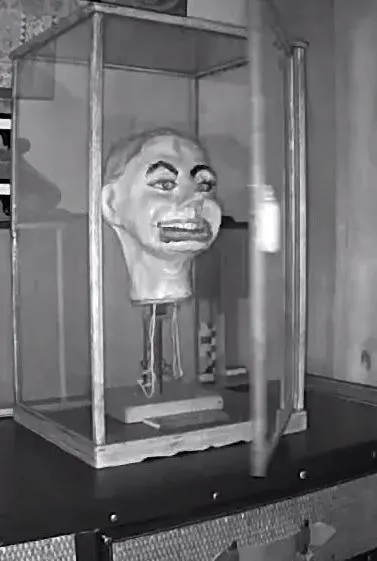 man stunned after catching ventriloquist dummy moving on camera 10511