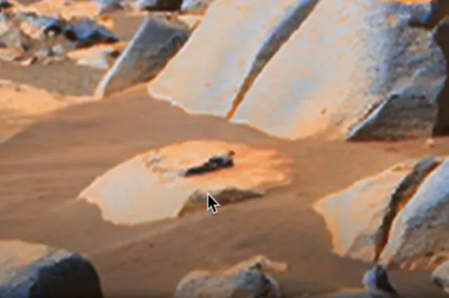 ufo hunter baffled after finding a human figure on mars 10431