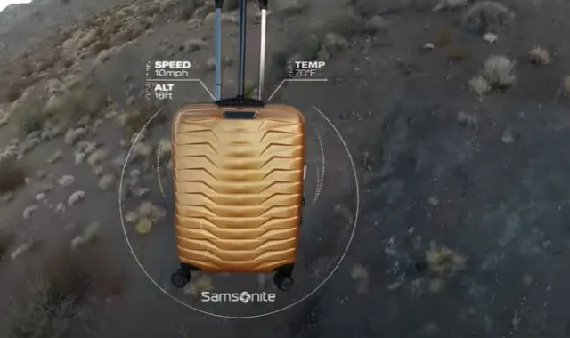 luggage maker samsonite launches suitcase into space and drops it for durab 11274