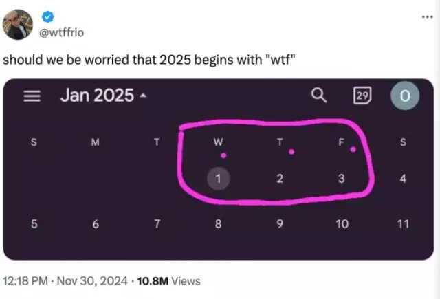 people are stunned to discover very worrying detail in 2025 calendar 11285