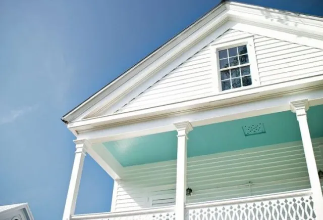 people are just realizing the hidden meaning behind a blue porch ceiling 11324