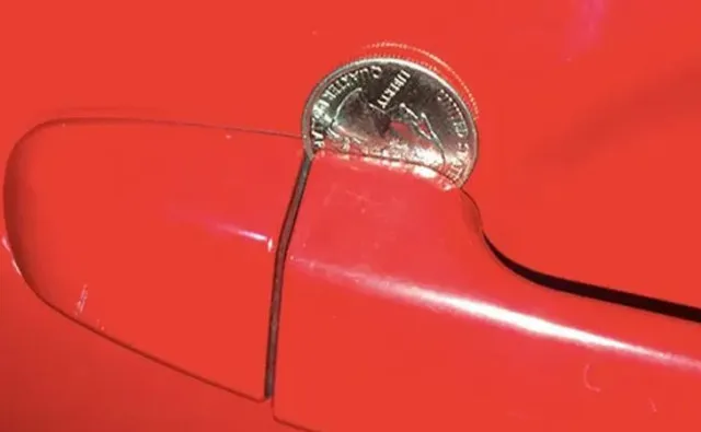 what does a coin in your car foor handle mean? 11537