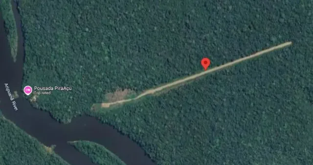 baffling jungle runway discovered on google maps 11769