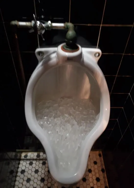 why som restaurant and hotel often put ice in their toilet 11707