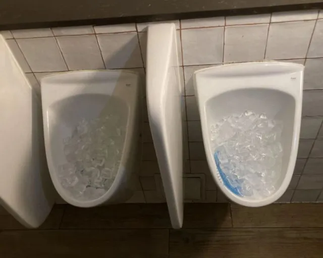 why som restaurant and hotel often put ice in their toilet 11708