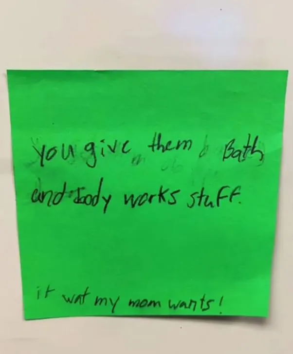 teacher sparks outrage by asking students what gifts to get 30-year-olds fo 11848