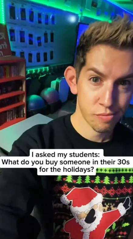 teacher sparks outrage by asking students what gifts to get 30-year-olds fo 11852