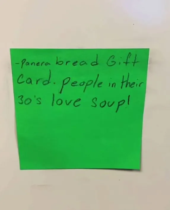 teacher sparks outrage by asking students what gifts to get 30-year-olds fo 11849