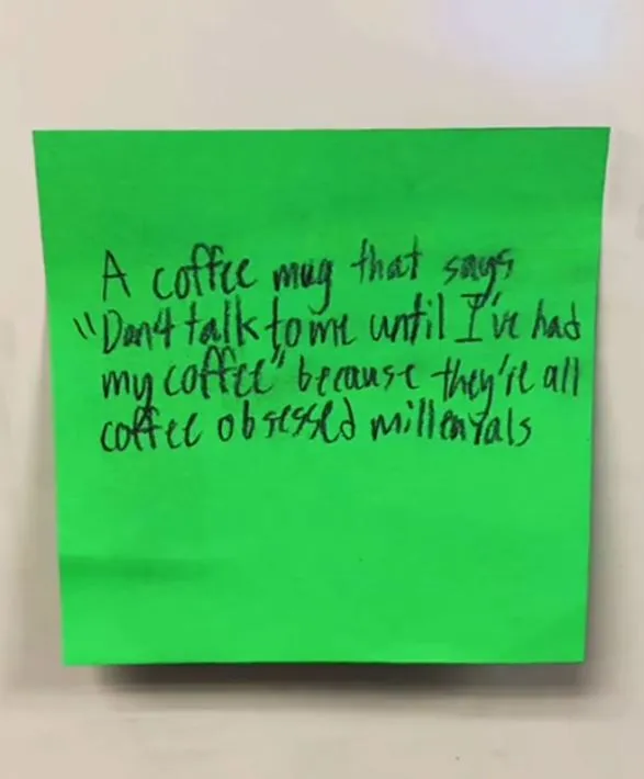 teacher sparks outrage by asking students what gifts to get 30-year-olds fo 11850