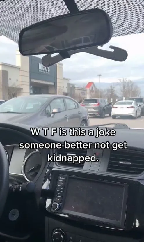 suspicious objects tied to car handles could signal danger 12001