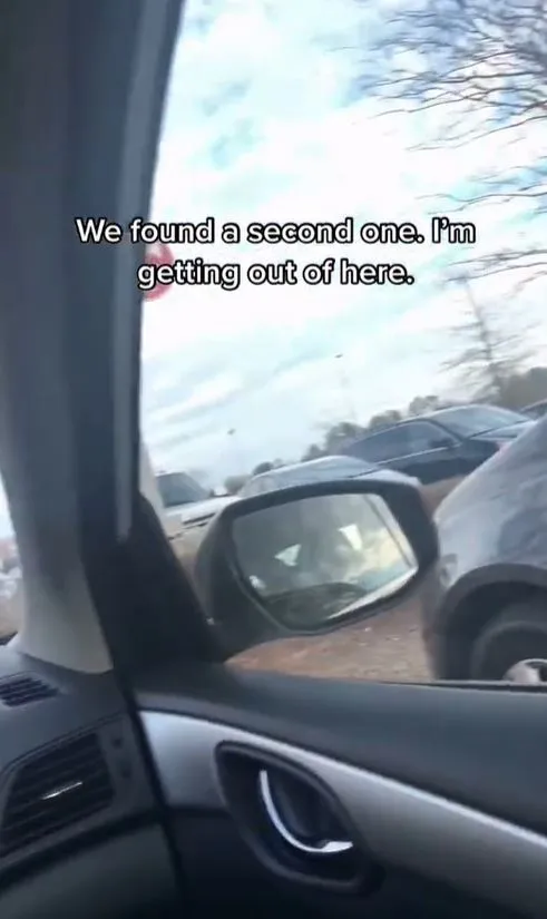 suspicious objects tied to car handles could signal danger 12002