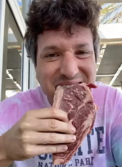 man tests survival limits by eating raw meat daily 12137