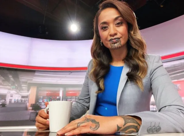 tv host responds strongly to viewer criticism over her māori face tattoo 12245