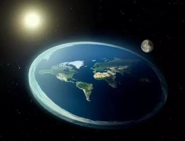 flat earther confessed to be wrong after realizing earth is round during an 12376