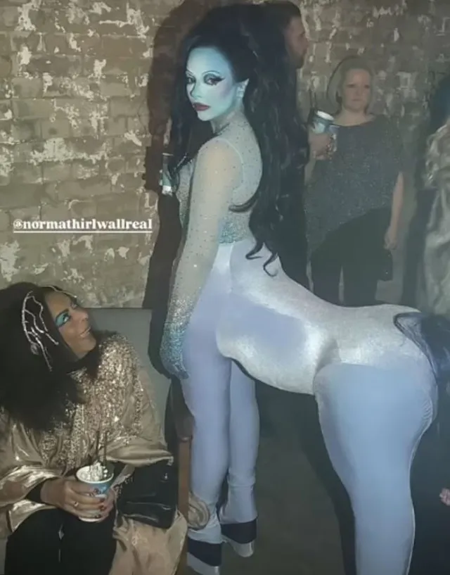 singer transforms into a horse to celebrate her birthday 12330