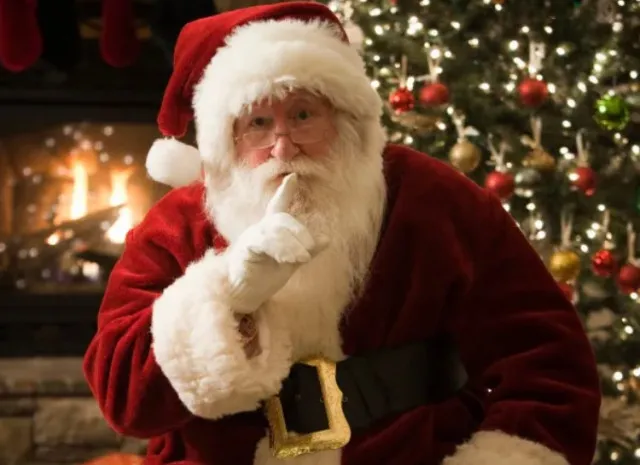 why does santa claus always wear red? 12359