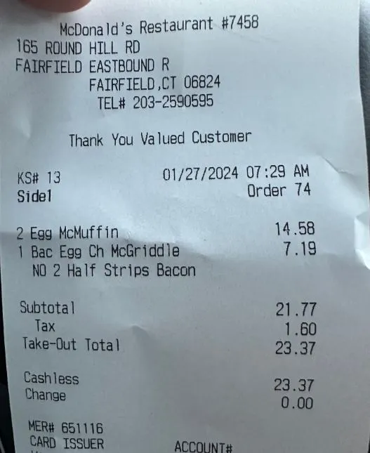 mcdonalds slammed over outrageous mcmuffin price 12477