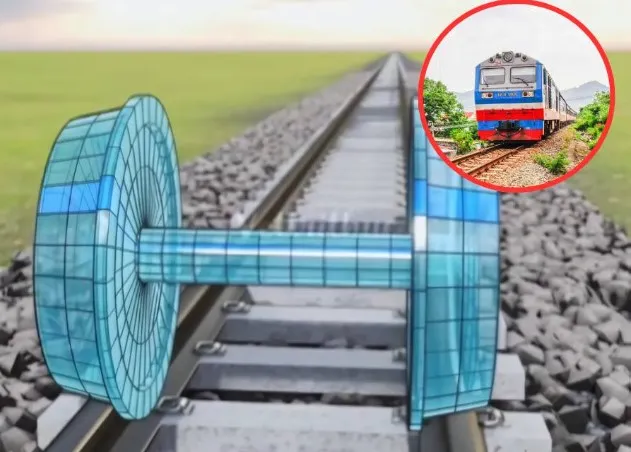 people are just realizing reason train wheels shaped like truncated cone in 12501