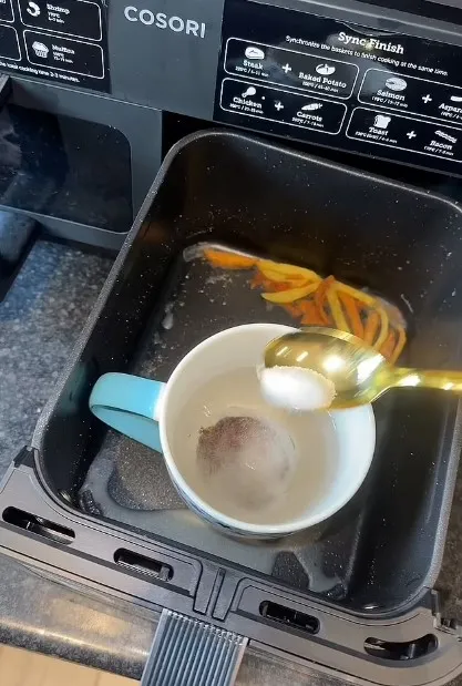 woman leaves people mind-blown after using air fryer to make cup of tea 12567