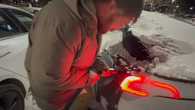 man deep freezes tesla model 3 before supercharging – here’s what happened 12636