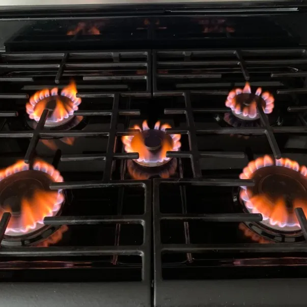 why should we pay attention to the color of stove flame? 12591
