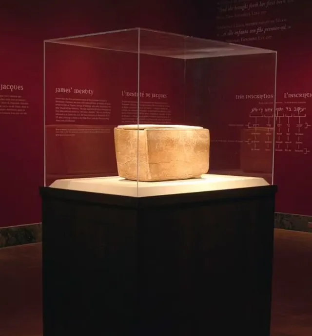 box believed to hold bones of jesus brother discovered as possible most 12807