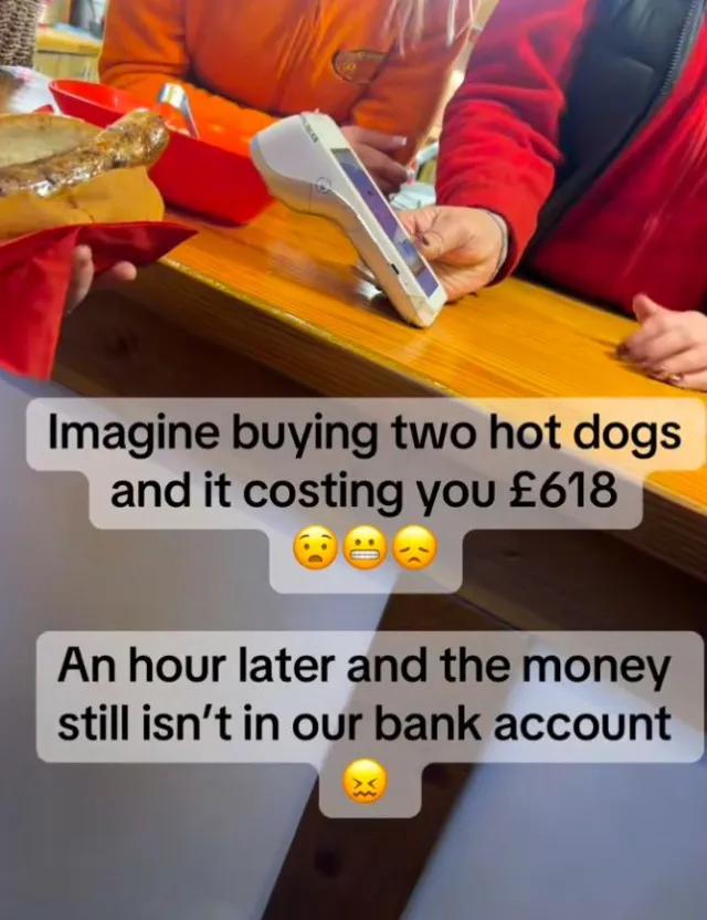 couple furious after being charged $777 for two hot dogs at a christmas mar 12797