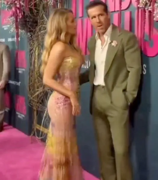 what ryan reynolds and blake lively discussed during a tense red carpet mom 12939