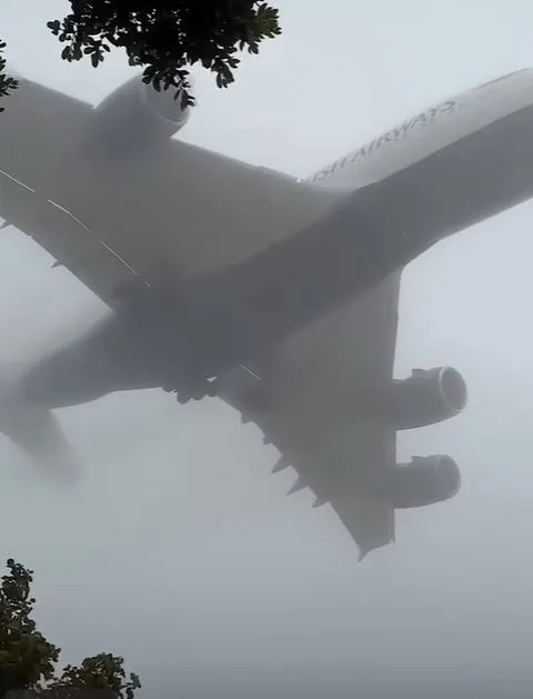 viewers discover a new phobia after seeing a huge plane in the sky 12988