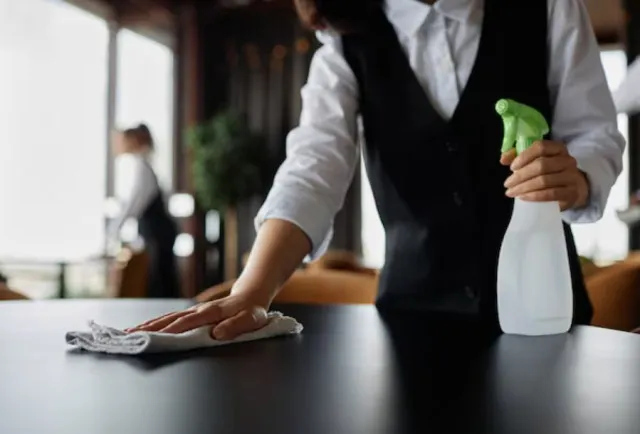 customer sparks debate after cleaning up for server at restaurant after eat 13093