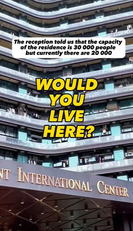 footage reveals inside the dystopian apartment block where 20,000 residen 13087