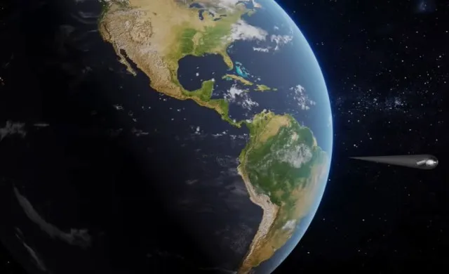 what would happen if a needle hit earth at the speed of light? 13133