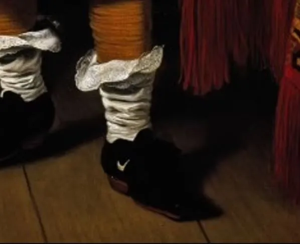 people stunned by ‘nike shoes’ spotted in a 400-year-old painting 13241