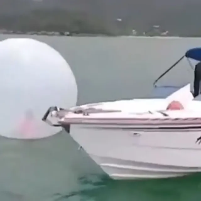 boy, 8, found floating inside a bubble in the middle of the sea 13506