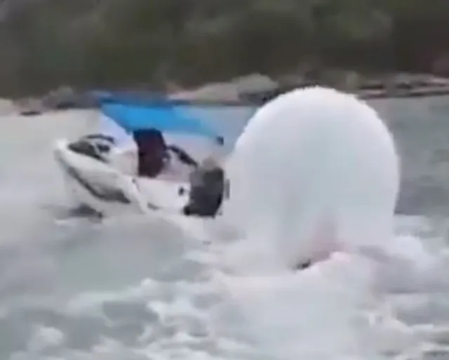 boy, 8, found floating inside a bubble in the middle of the sea 13504