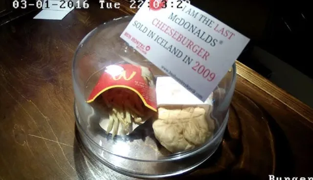 burger from iceland’s mcdonald’s 2009 menu remarkably remains mold-free eve 13560