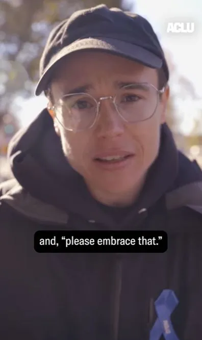 elliot page shares emotional advice to younger self 13492