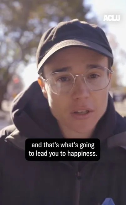 elliot page shares emotional advice to younger self 13489