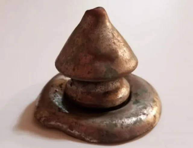 viewers baffled by mysterious conical copper object found in se iowa 13481