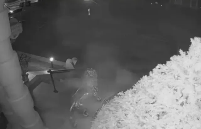 security camera captures ghost flying past restaurant leading to police int 13747