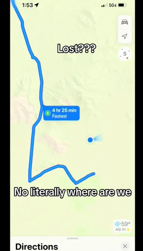 tourists stranded in desert after google maps takes them on a shortcut 13732