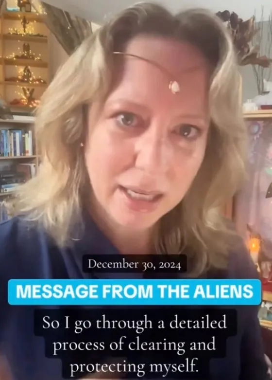 woman reveals to receive messages from galactic federation alien leaders wa 13752