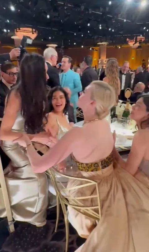 demi moore’s awkward interaction with kylie jenner at the golden globes spa 13971
