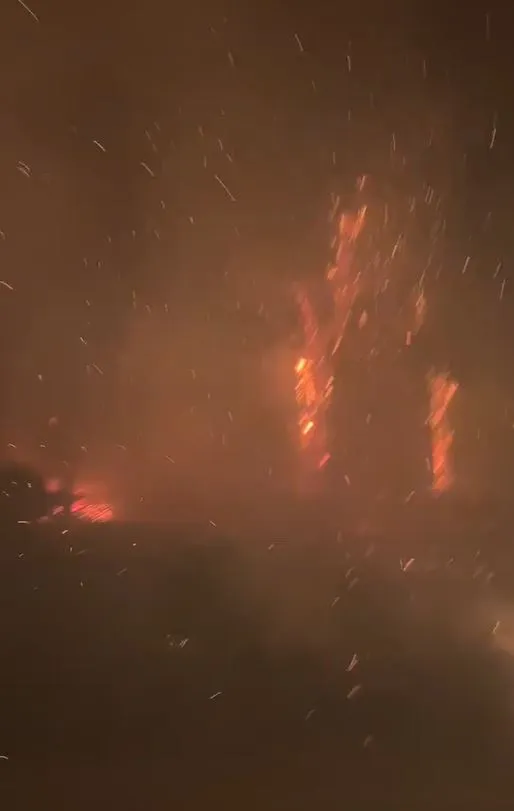 los angeles man abandons $5 million home as wildfires devastate the area 14225