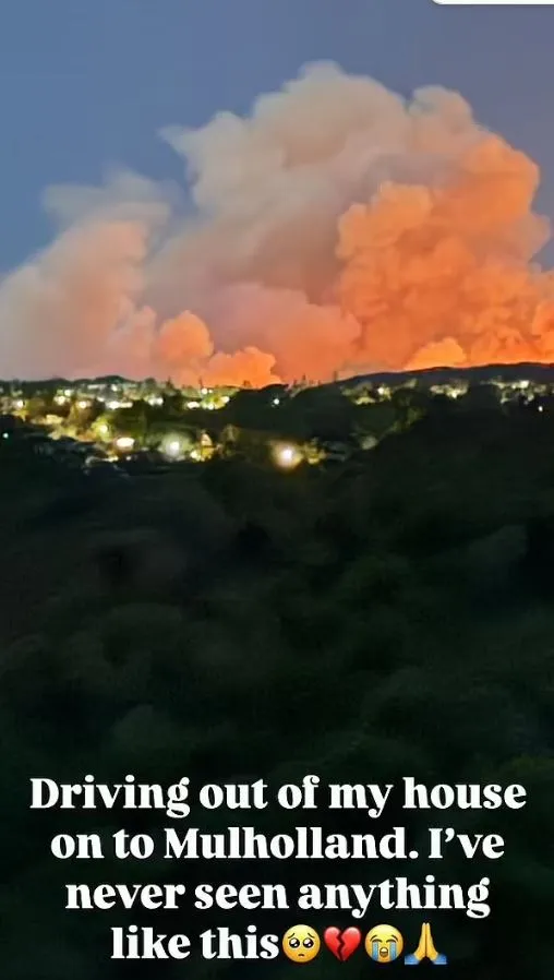 paris hilton flees malibu home amid los angeles wildfires 14300