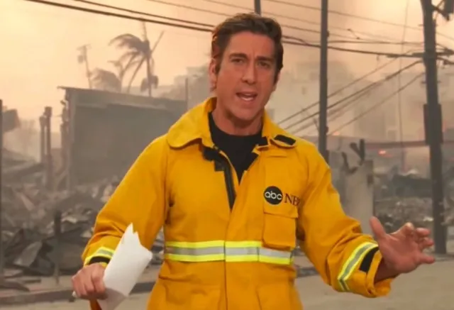 abcs david muir returns to air with loose jacket following criticism over 14484