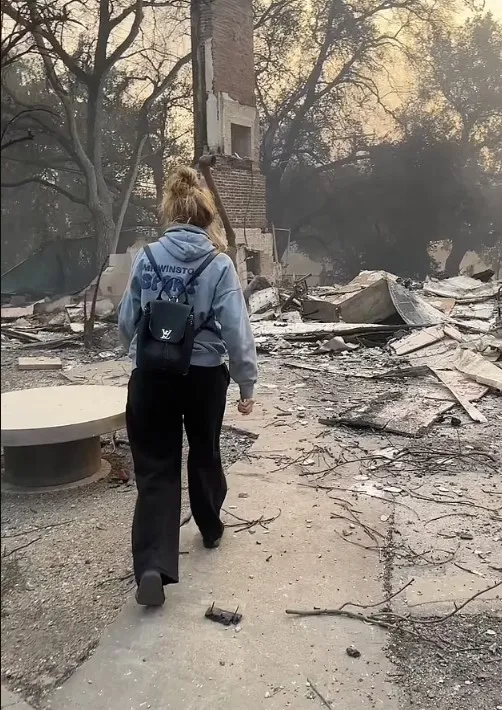 mother shows heartbreaking house tour after la wildfires destroy her home a 14476